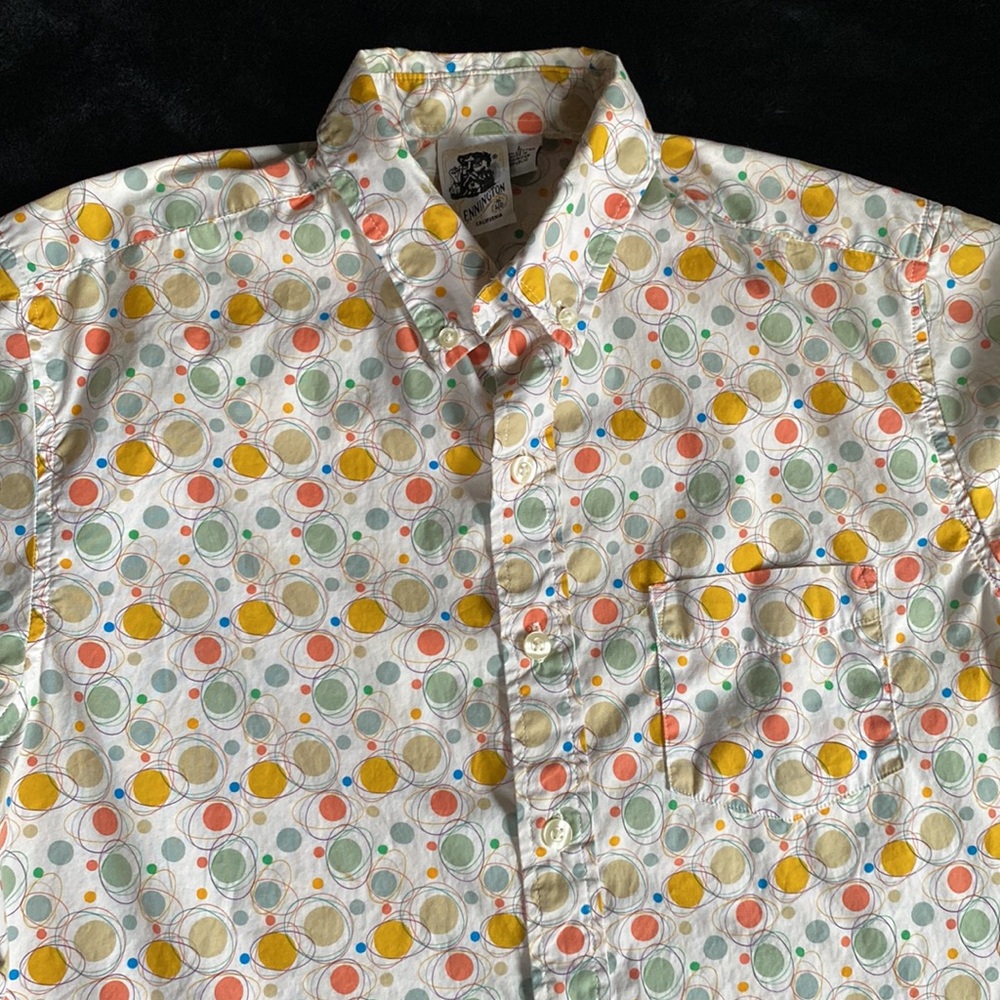 Party On! Button Down Men’s Shirt L
